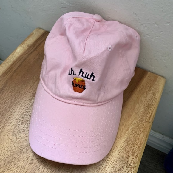 “uh huh honey” pink baseball cap - Picture 1 of 1